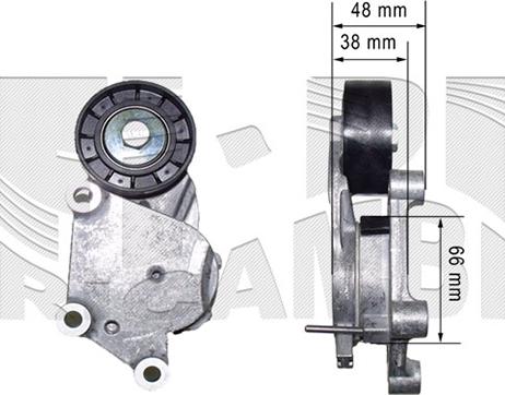 Caliber 88002 - Galoppino / Guidacinghia, Cinghia Poly-V autozon.pro