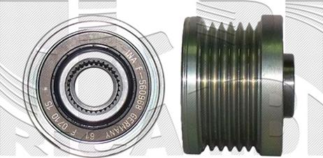 Caliber 88206 - Puleggia cinghia, Alternatore autozon.pro