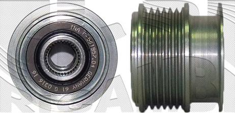 Caliber 88278 - Puleggia cinghia, Alternatore autozon.pro