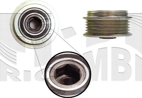 Caliber 87896 - Puleggia cinghia, Alternatore autozon.pro