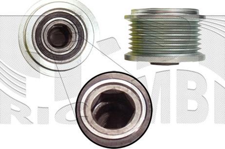 Caliber 87888 - Puleggia cinghia, Alternatore autozon.pro