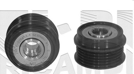 Caliber 37464 - Puleggia cinghia, Alternatore autozon.pro