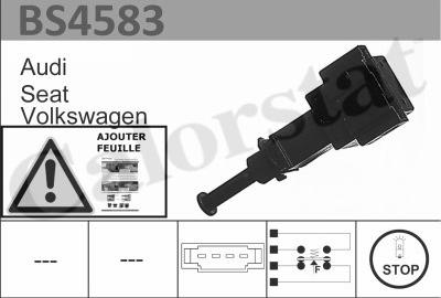 Calorstat by Vernet BS4583 - Interruttore luce freno autozon.pro