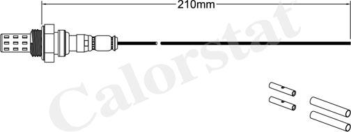 Calorstat by Vernet LS010223 - Sonda lambda autozon.pro