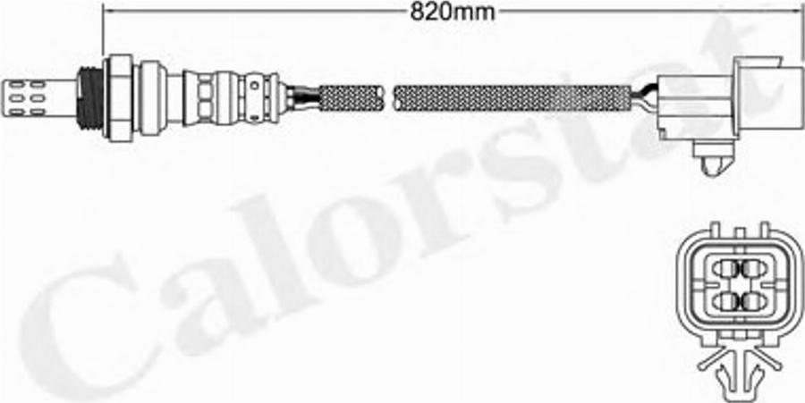 Calorstat by Vernet LS140482 - Sonda lambda autozon.pro