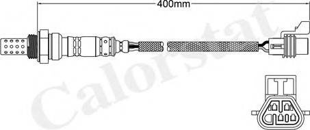 Calorstat by Vernet LS140390 - Sonda lambda autozon.pro