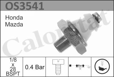 Calorstat by Vernet OS3541 - Sensore, Pressione olio autozon.pro