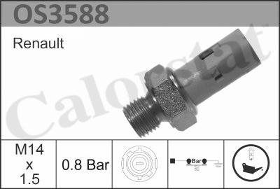 Calorstat by Vernet OS3588 - Sensore, Pressione olio autozon.pro