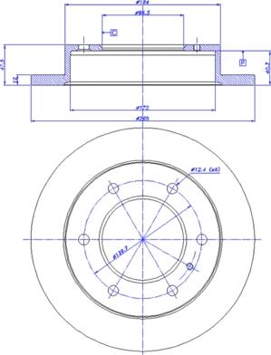 Brake Engineering 951152 - Discofreno autozon.pro