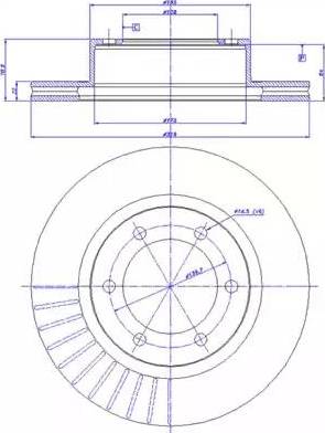 ACDelco AC2507D - Discofreno autozon.pro