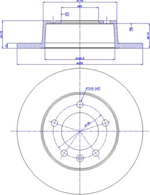 ATE 412155 - Discofreno autozon.pro