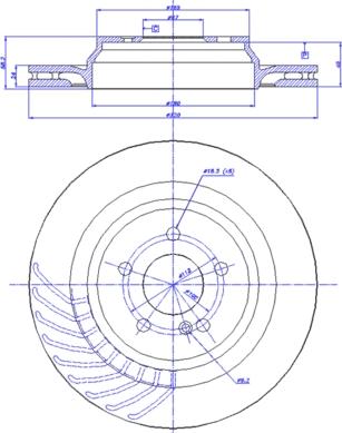 A.B.S. 9A81811 - Discofreno autozon.pro