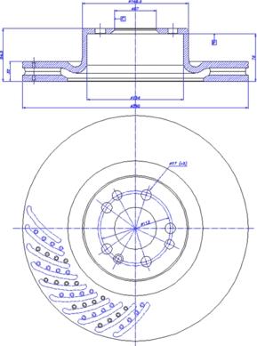 FTE BS5345H - Discofreno autozon.pro