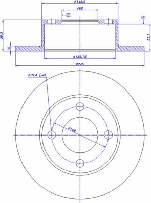 Ferodo DDF128 - Discofreno autozon.pro