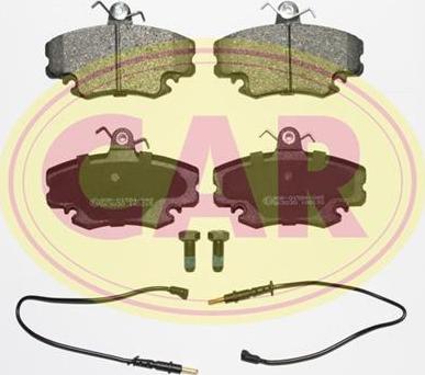 CAR PNT943 - Kit pastiglie freno, Freno a disco autozon.pro