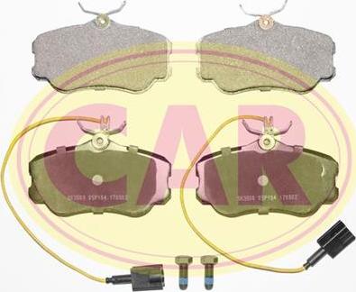 CAR PNT401 - Kit pastiglie freno, Freno a disco autozon.pro