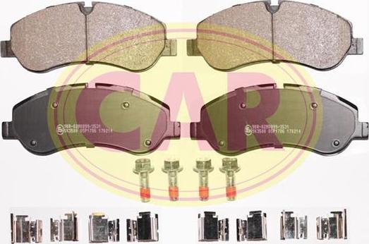 CAR PNT6871 - Kit pastiglie freno, Freno a disco autozon.pro