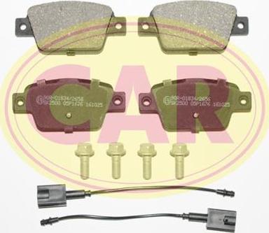 CAR PNT6761 - Kit pastiglie freno, Freno a disco autozon.pro