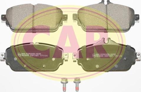 CAR PNT1891 - Kit pastiglie freno, Freno a disco autozon.pro