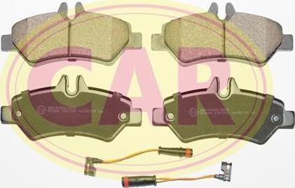 CAR PNT3921 - Kit pastiglie freno, Freno a disco autozon.pro