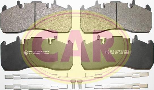 CAR PNT2941 - Kit pastiglie freno, Freno a disco autozon.pro