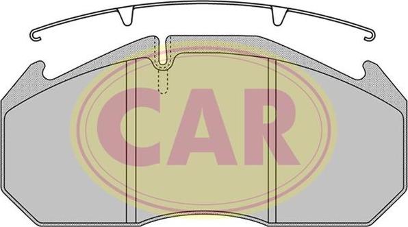 CAR PNT2611 - Kit pastiglie freno, Freno a disco autozon.pro