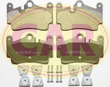 CAR PNT2841 - Kit pastiglie freno, Freno a disco autozon.pro