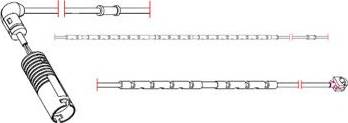 Carrab Brake Parts 8192 - Contatto segnalazione, Usura past. freno / mat. d'attrito autozon.pro