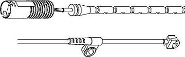 Carrab Brake Parts 8154 - Contatto segnalazione, Usura past. freno / mat. d'attrito autozon.pro