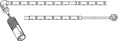 Carrab Brake Parts 8246 - Contatto segnalazione, Usura past. freno / mat. d'attrito autozon.pro