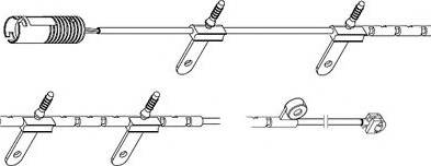 Carrab Brake Parts 8216 - Contatto segnalazione, Usura past. freno / mat. d'attrito autozon.pro