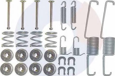 Carrab Brake Parts 3077 - Kit accessori, Ganasce freno autozon.pro