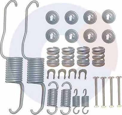 Carrab Brake Parts 3162 - Kit accessori, Ganasce freno autozon.pro