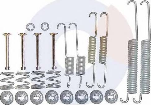 Carrab Brake Parts 3124 - Kit accessori, Ganasce freno autozon.pro