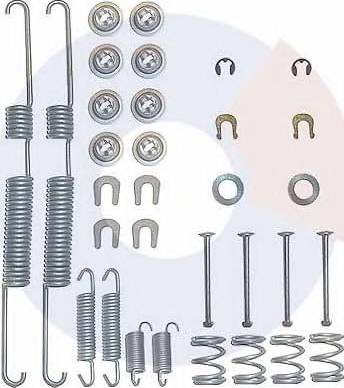 Carrab Brake Parts 3178 - Kit accessori, Ganasce freno autozon.pro