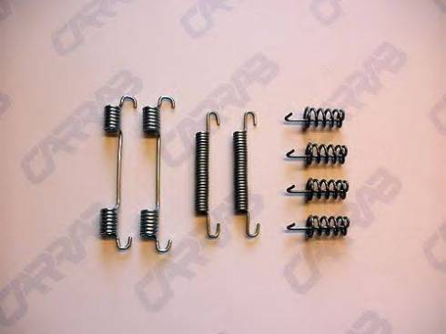 Carrab Brake Parts 3348 - Kit accessori, Ganasce freno stazionamento autozon.pro