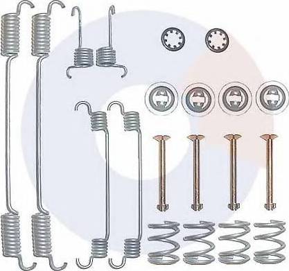 Carrab Brake Parts 3240 - Kit accessori, Ganasce freno autozon.pro