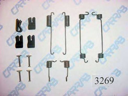 Carrab Brake Parts 3269 - Kit accessori, Ganasce freno autozon.pro