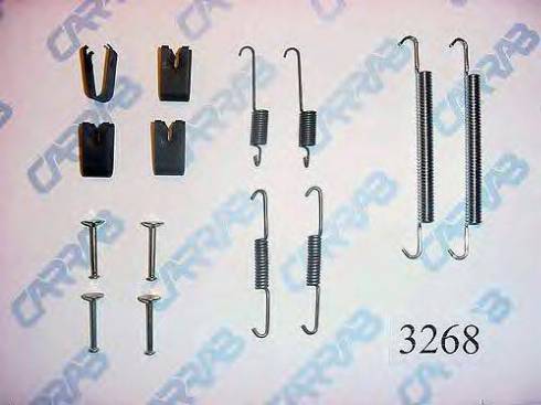 Carrab Brake Parts 3268 - Kit accessori, Ganasce freno autozon.pro