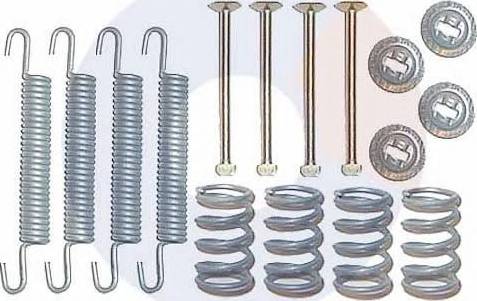 Carrab Brake Parts 3207 - Kit accessori, Ganasce freno stazionamento autozon.pro