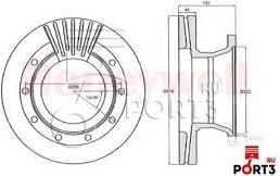 BENDIX 567957B - Discofreno autozon.pro