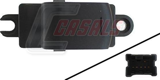 Casals 65753 - Interruttore, Alzacristallo autozon.pro