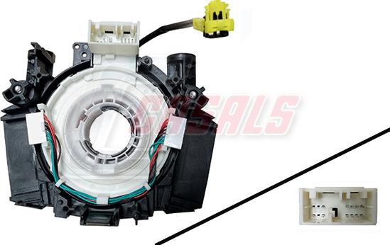 Casals 65762 - Molla spiroelicoidale, Airbag autozon.pro