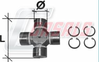 Casals CR14 - Giunto, Albero longitudinale autozon.pro