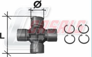 Casals CR17 - Giunto, Albero longitudinale autozon.pro