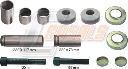 Casals MD545 - Kit riparazione, Pinza freno autozon.pro