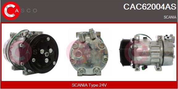 Casco CAC62004AS - Compressore, Climatizzatore autozon.pro