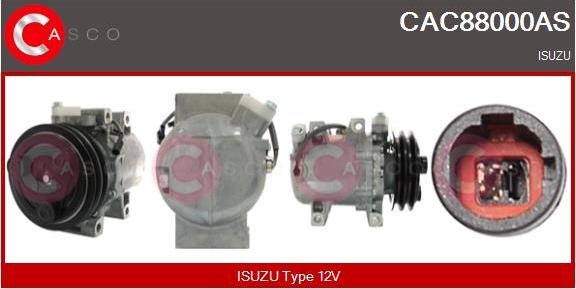 Casco CAC88000AS - Compressore, Climatizzatore autozon.pro