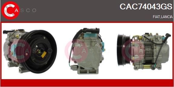 Casco CAC74043GS - Compressore, Climatizzatore autozon.pro