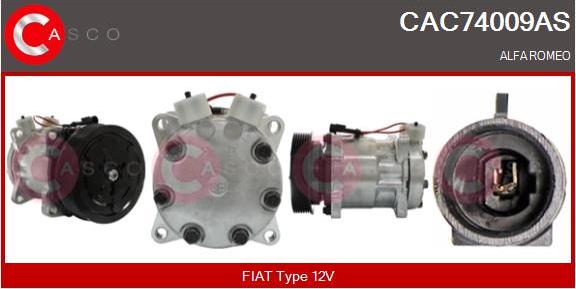 Casco CAC74009AS - Compressore, Climatizzatore autozon.pro